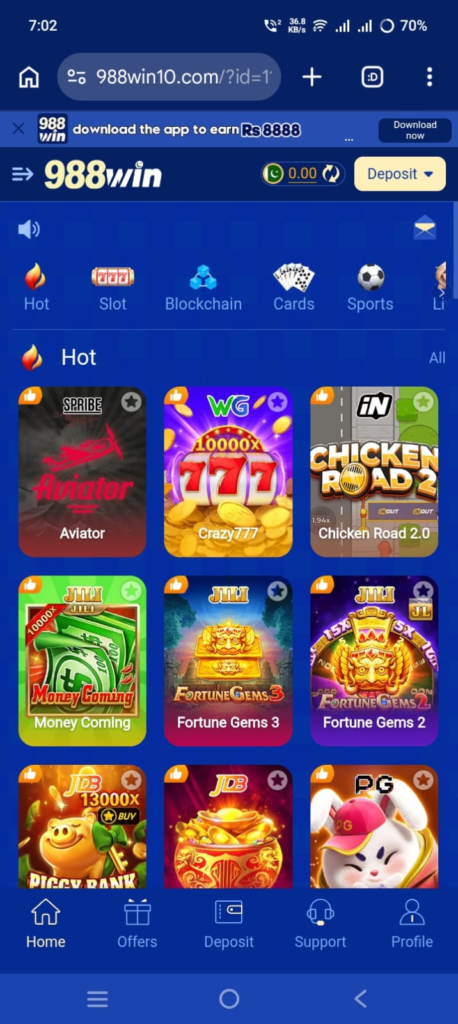 988Win Bet Game Download